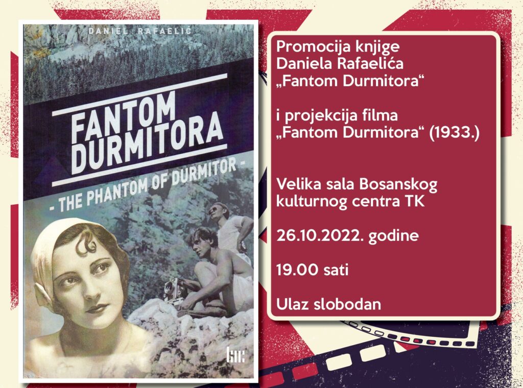 „Dani audio-vizuelnog naslijeđa i umjetnosti“ u organizaciji Bosanskog kulturnog centra TK od 25. do 27. oktobra 2022. godine